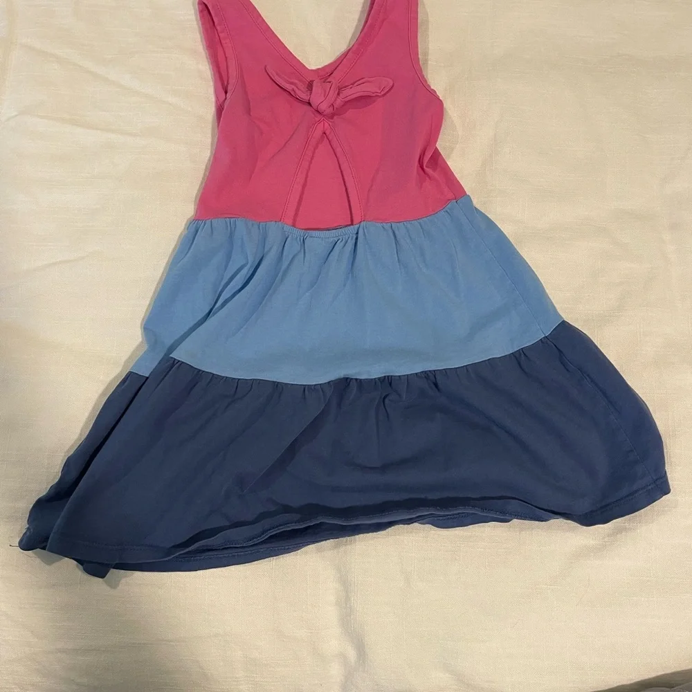 Vineyard Vines Pink and Blue Kids Casual Dress